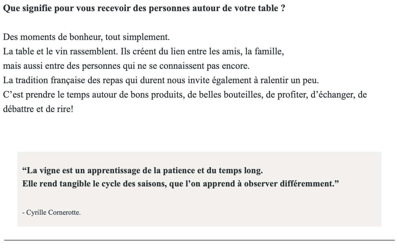 Pique Russe — Interview, seconde partie et citation de Cyrille Cornerotte
